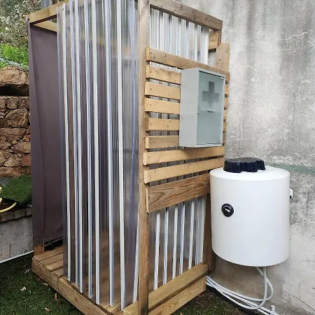 אתר קמפינג En Bois Avec Jacuzzi Prive Et Piscine