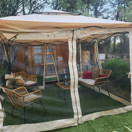 En Bois Avec Jacuzzi Prive Et Piscine Κάμπινγκ Πόρτο Βέκιο